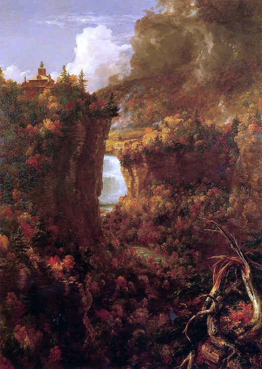  Thomas Cole Portage Falls on the Genesee - Canvas Print