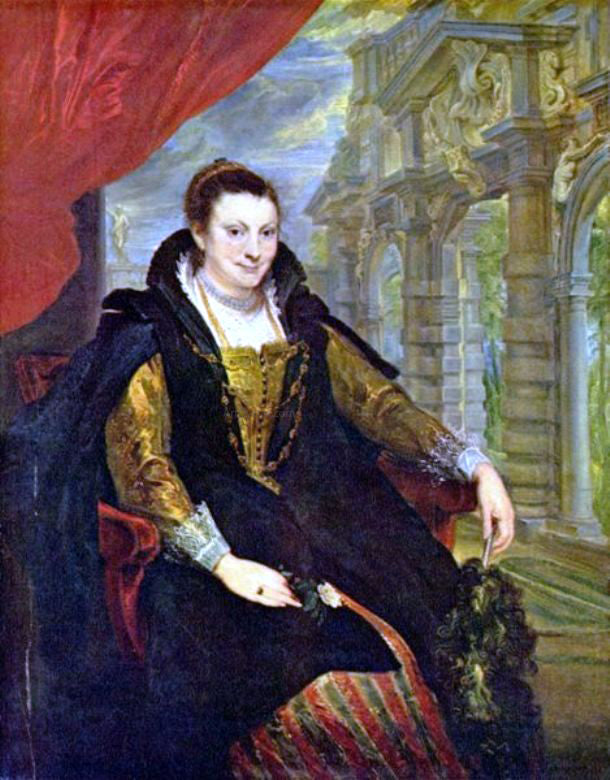  Peter Paul Rubens Portret der Isabella Brandt - Canvas Print