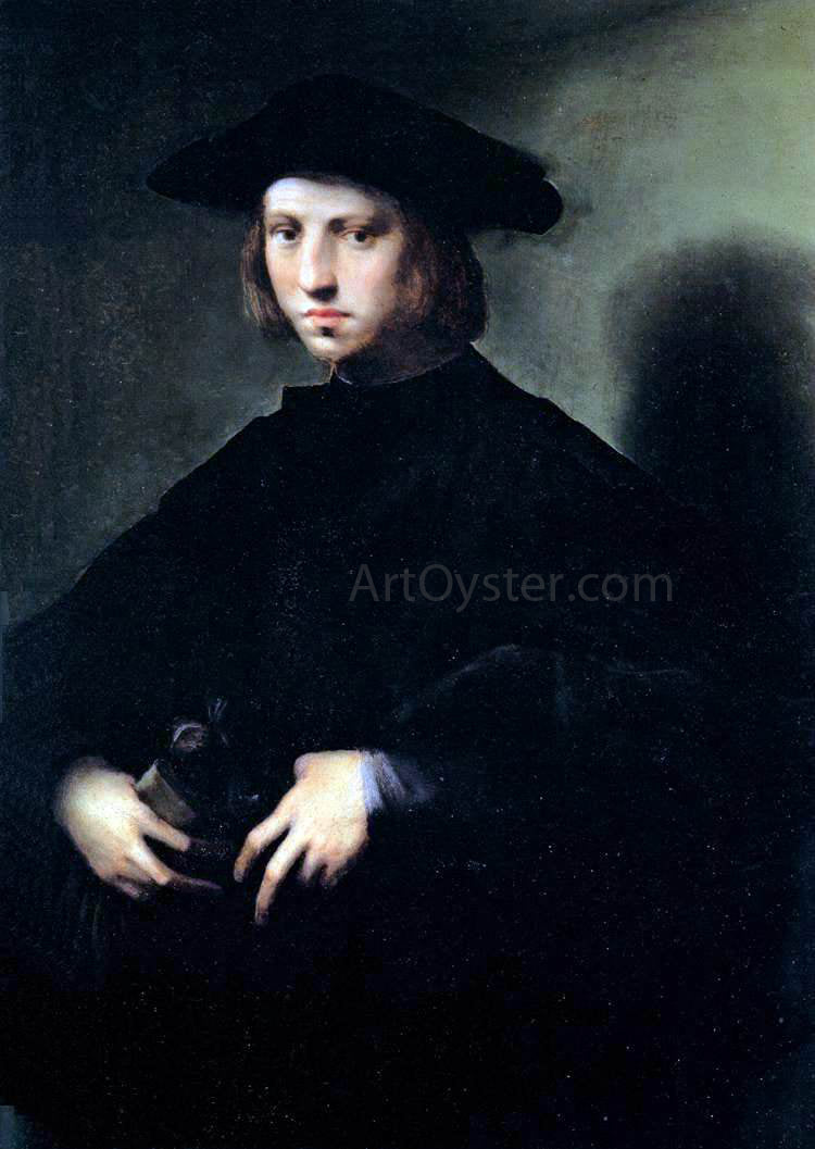  Domenico Puligo Portrait of a Boy - Canvas Print