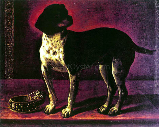  Tiberio Di Tito Portrait of a Dog - Canvas Print