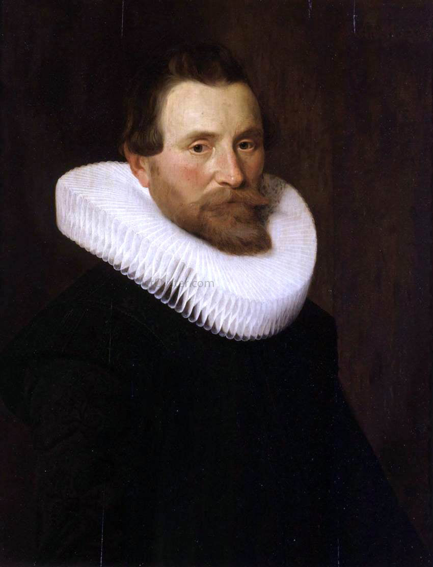  Nicolaes Eliasz Pickenoy Portrait of a Gentleman - Canvas Print