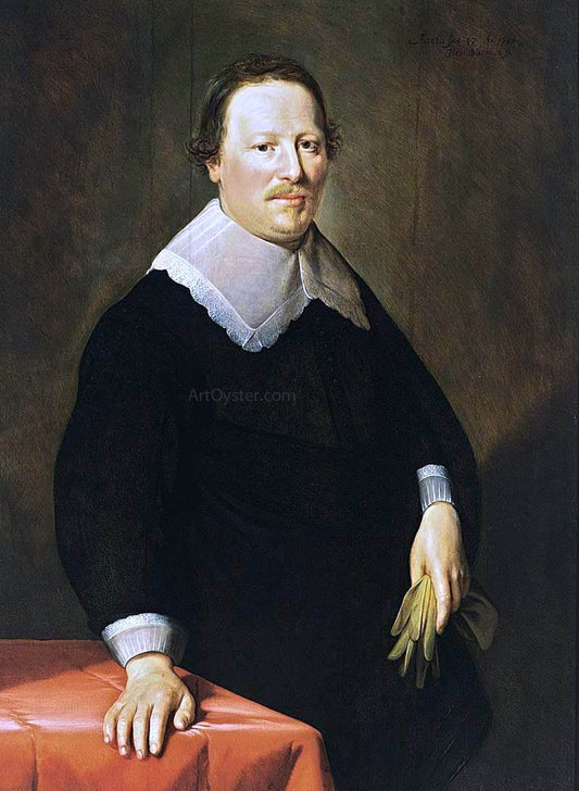  Hendrick Bloemaert Portrait of a Gentleman - Canvas Print