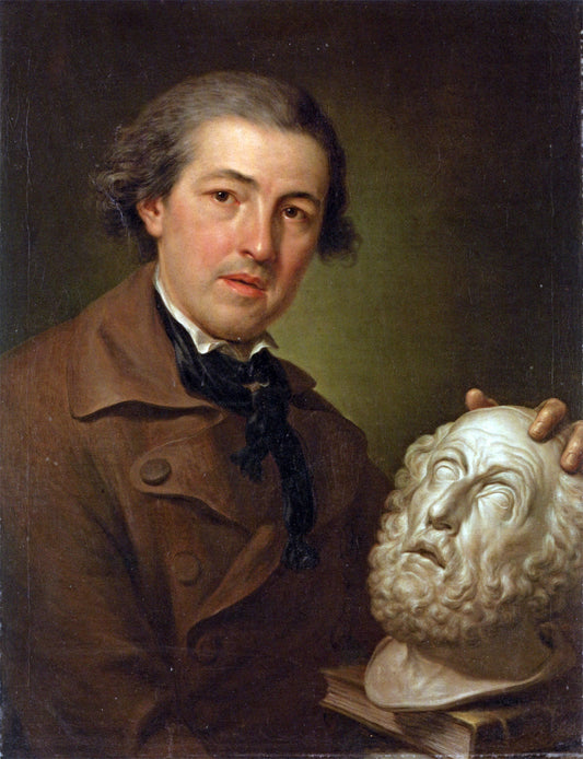  Anton Raphael Mengs Portrait of a Guiseppe Fanchi (1731 - 1806) - Canvas Print