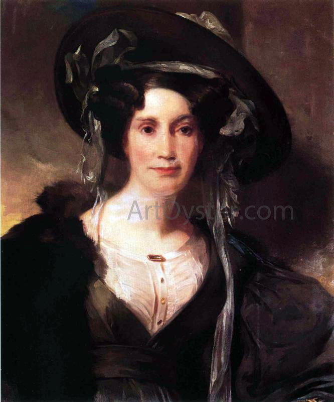  Thomas Sully Portrait of a Lady - Canvas Print