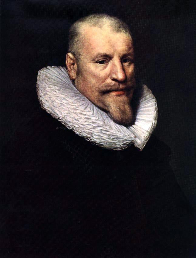  Michiel Jansz. Van Miereveld Portrait of a Man - Canvas Print