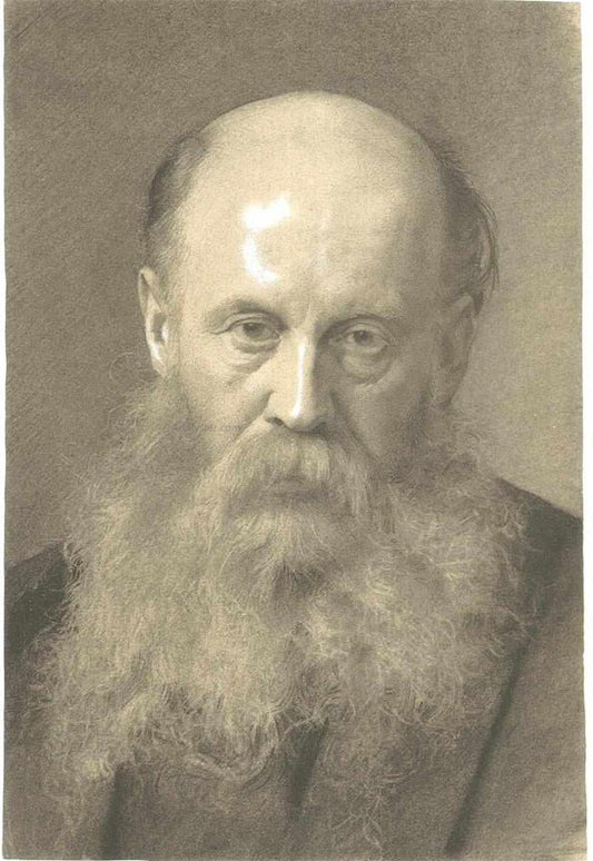  Gustav Klimt Portrait of a Man with Beard - Canvas Print