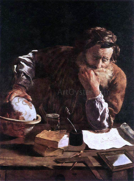  Domenico Feti Portrait of a Scholar - Canvas Print