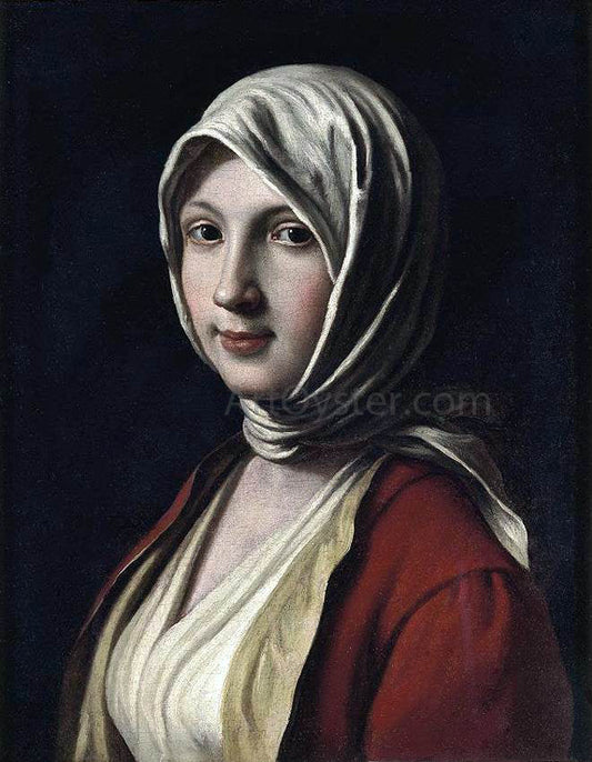  Pietro Antonio Rotari Portrait of a Woman - Canvas Print