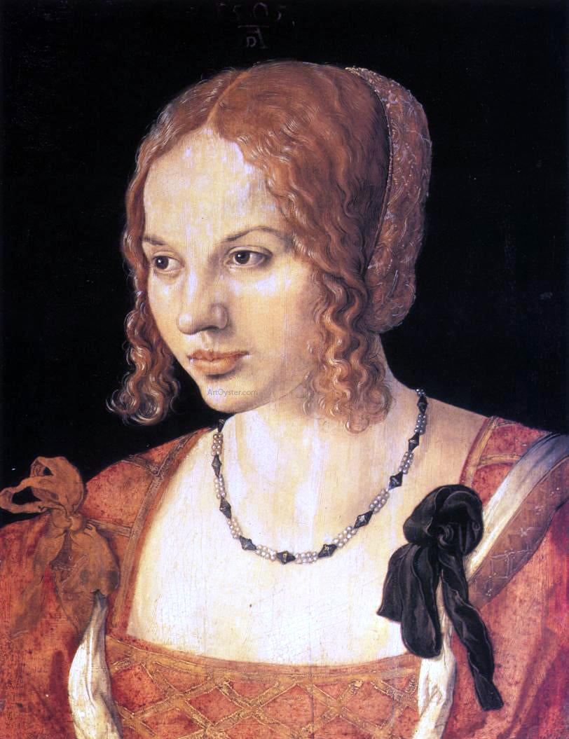  Albrecht Durer Portrait of a Young Venetian Woman - Canvas Print