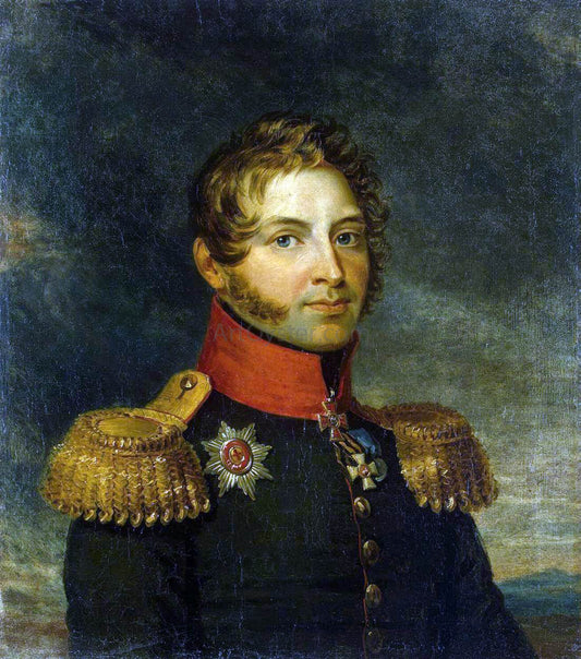  George Dawe Portrait of Alexander P. Kutuzov - Canvas Print