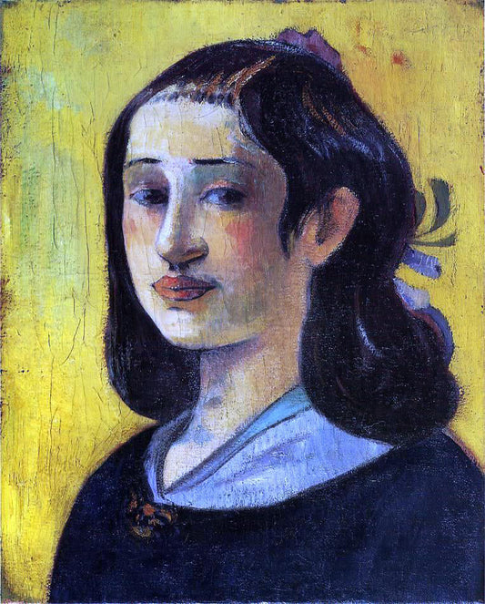  Paul Gauguin Portrait of Aline Gauguin - Canvas Print