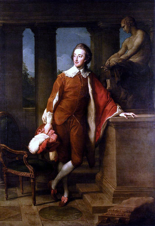  Pompeo Girolamo Batoni Portrait of Anthony Ashley-Cooper, 5th Earl Of Shaftesbury (1761-1811) - Canvas Print