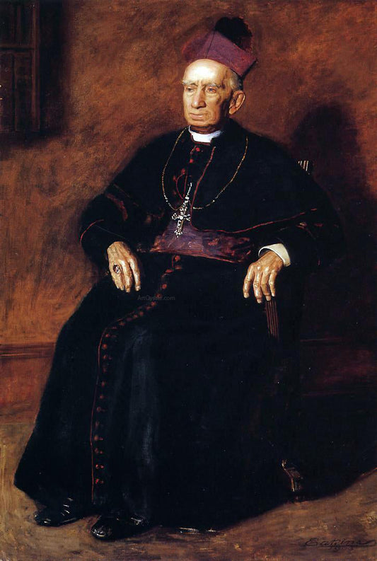  Thomas Eakins Portrait of Archbishop William Henry Elder - Canvas Print