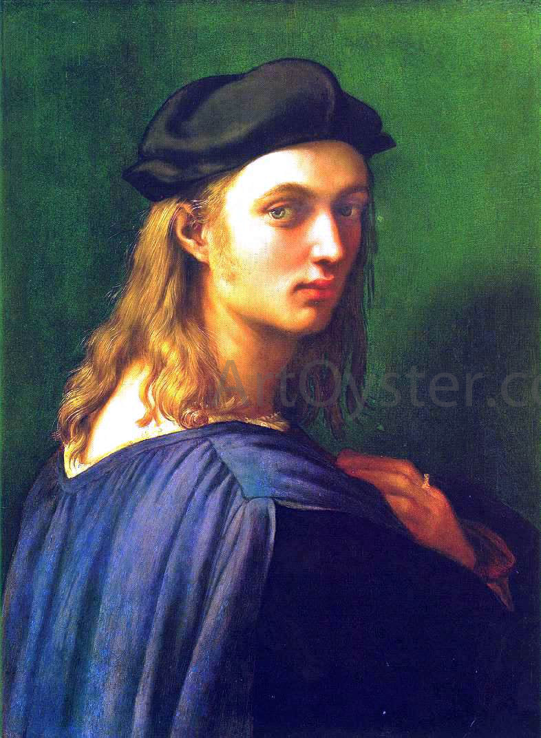  Raphael Portrait of Bindo Altoviti - Canvas Print