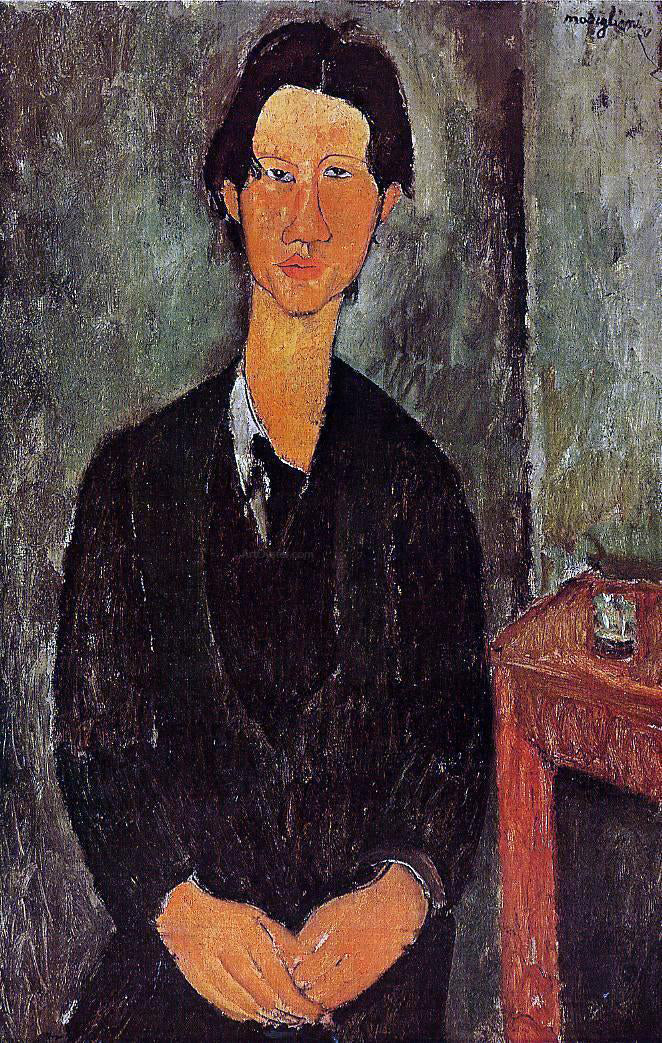  Amedeo Modigliani Portrait of Chaim Soutine - Canvas Print