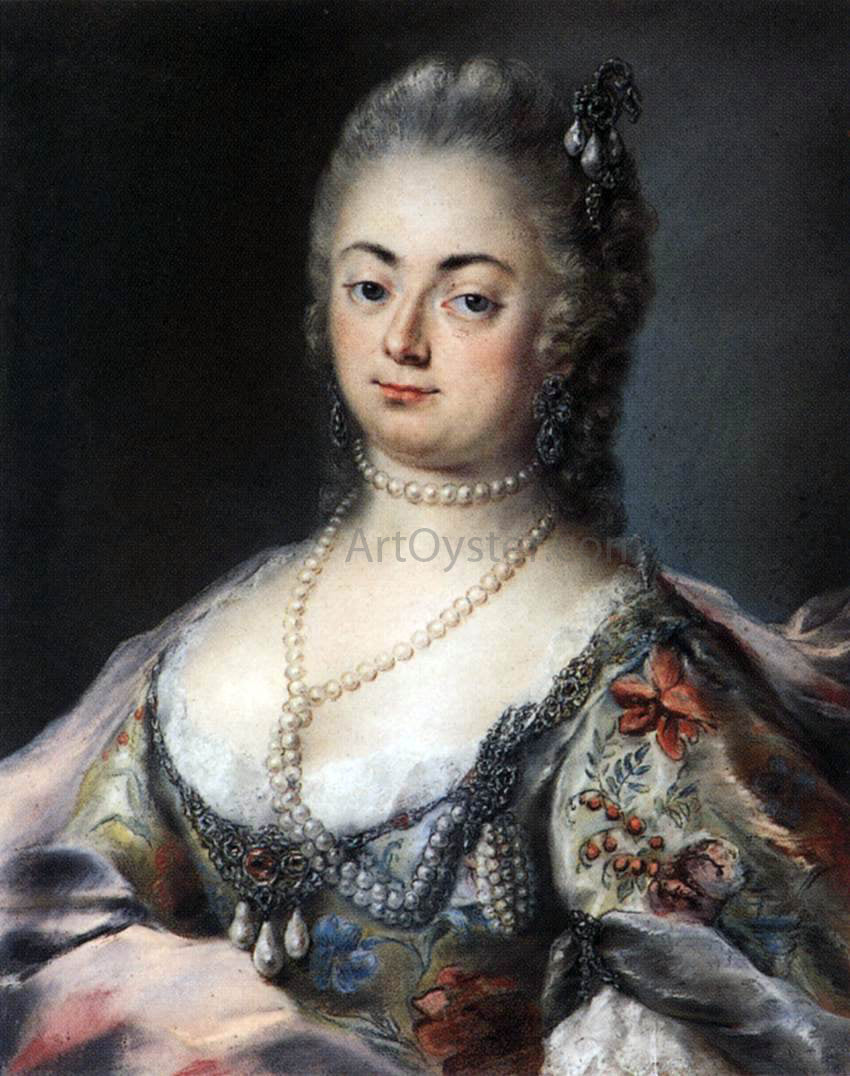  Marianna Carlevaris Portrait of Cornelia Foscolo Balbi - Canvas Print