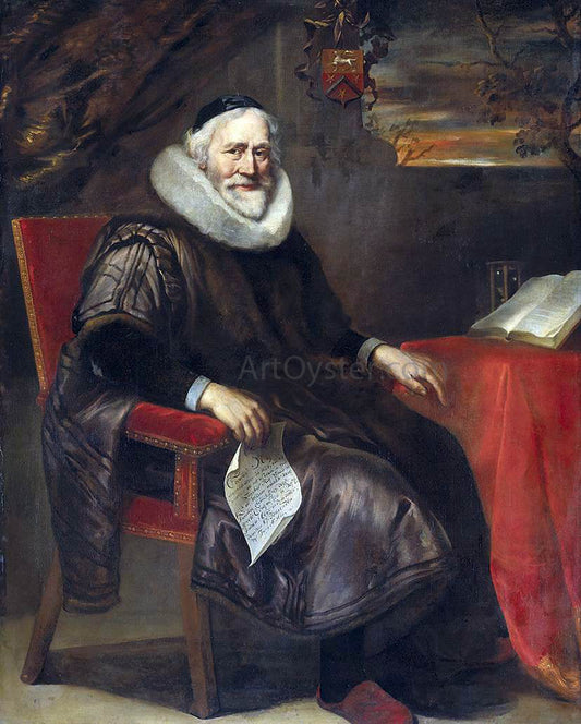  Jurgen Ovens Portrait of Cornelis Nuyts - Canvas Print