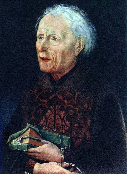  Hans Pleydenwurff Portrait of Count Georg von Lowenstein - Canvas Print