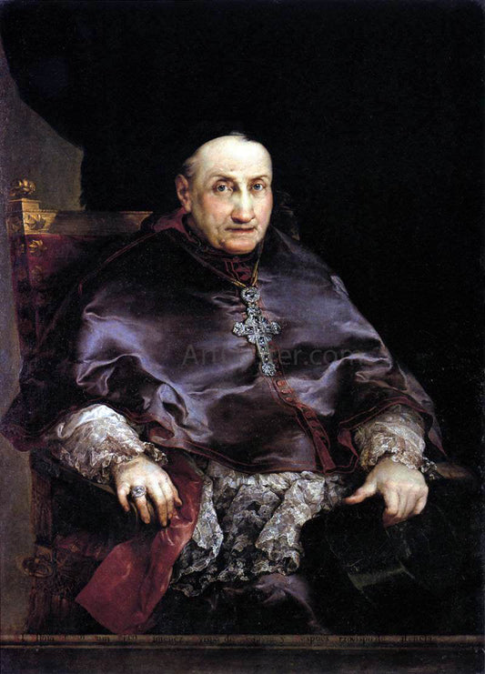  Vicente Lopez Y Portana Portrait of Don Juan Francisco Ximenez del Rio, Archbishop of Valencia - Canvas Print