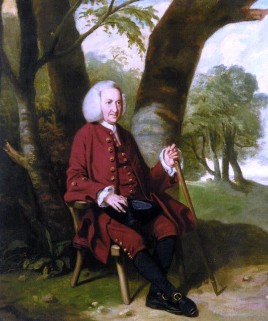  Johann Zoffany Portrait of Dr. Thomas Hanson of Canterbury - Canvas Print