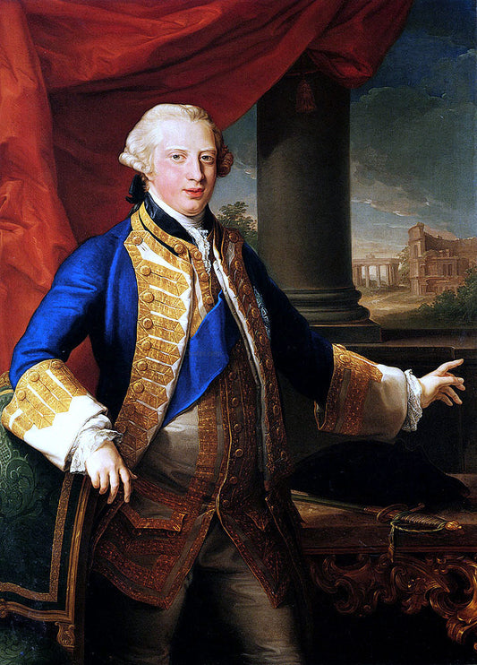  Pompeo Girolamo Batoni Portrait of Edward Augustus, Duke Of York (1739-1767) - Canvas Print