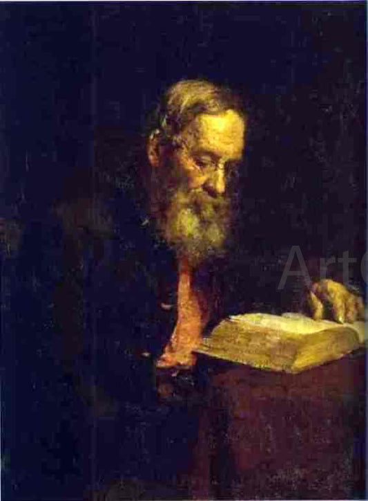  Ilia Efimovich Repin Portrait of Efim Repin, the Artist's Father - Canvas Print