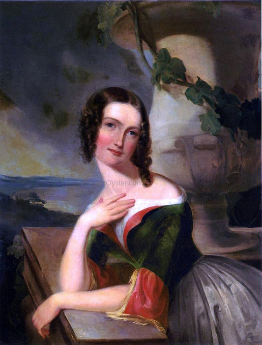  Thomas Sully Portrait of Elizabeth Wharton (Mrs. William J. McCluney) - Canvas Print