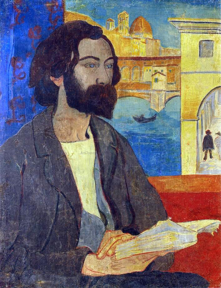  Paul Serusier Portrait of Emile Bernard at Florence - Canvas Print