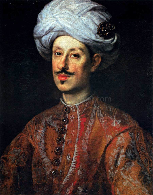  Justus Sustermans Portrait of Ferdinando II de' Medici Dressed in Oriental Costume - Canvas Print