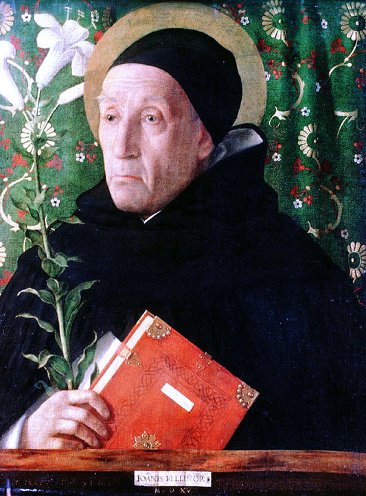  Giovanni Bellini Portrait of Fra Theodoro da Urbino - Canvas Print