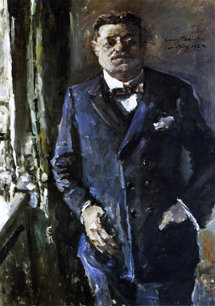  Lovis Corinth Portrait of Friedrich Ebert - Canvas Print