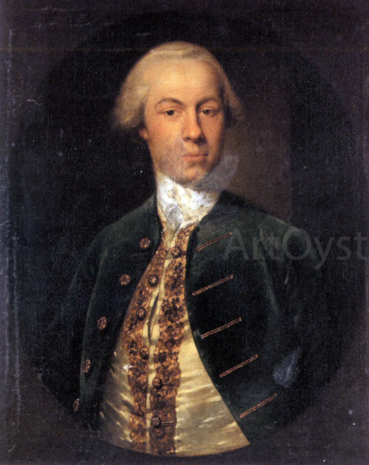  Cosmo Alexander Portrait of General Allanby, Govenor of Santa Lucia - Canvas Print