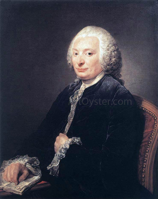  Jean Baptiste Greuze Portrait of George Gougenot de Croissy - Canvas Print