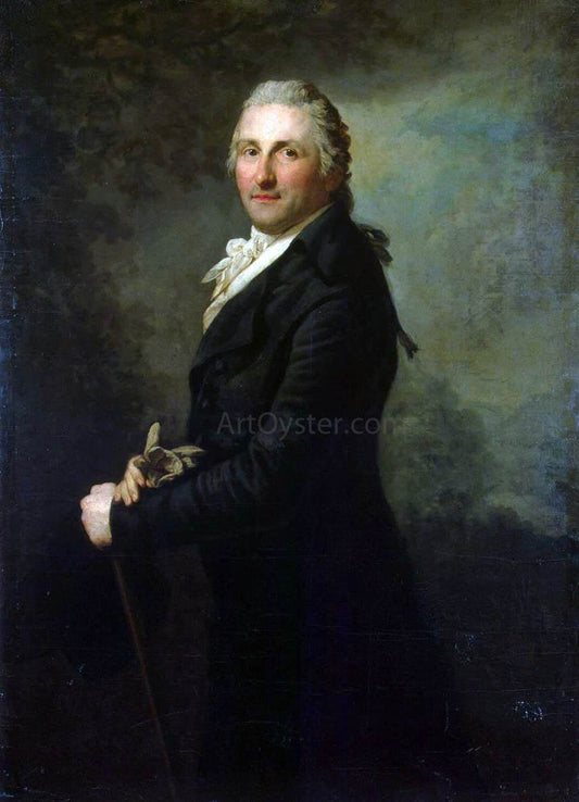  Anton Graff Portrait of George Leopold de Gogul - Canvas Print