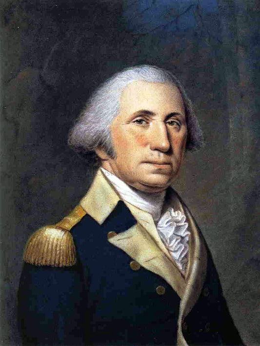  Ellen Wallace Sharples Portrait of George Washington - Canvas Print