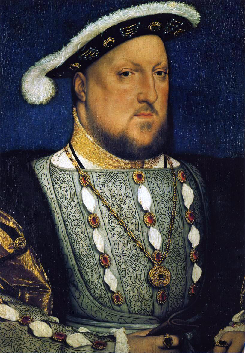  The Younger Hans Holbein Portrait of Henry VIII - Canvas Print