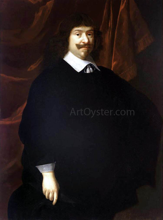  Jacob Van Loo Portrait of Johan Ort - Canvas Print