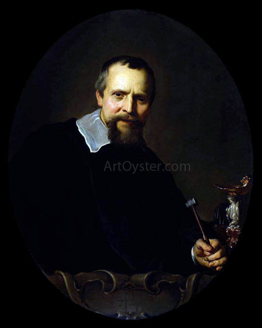  Jacob Adriaensz Backer Portrait of Johannes Lutma - Canvas Print