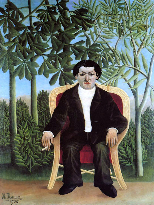  Henri Rousseau Portrait of Joseph Brummer - Canvas Print