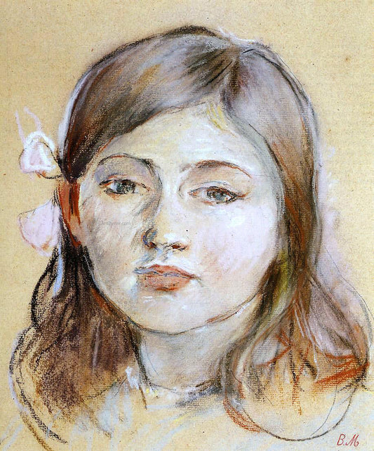  Berthe Morisot Portrait of Julie - Canvas Print