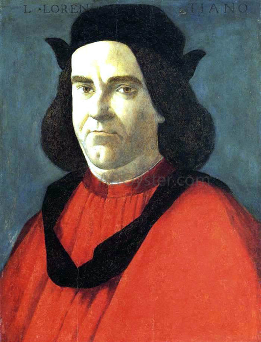  Sandro Botticelli Portrait of Lorenzo di Ser Piero Lorenzi - Canvas Print