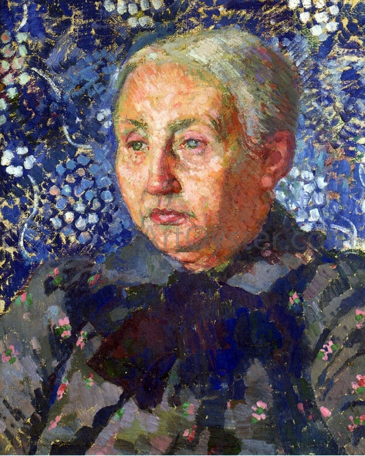  Theo Van Rysselberghe Portrait of Madame Monnon, the Artist's Mother-in-Law - Canvas Print