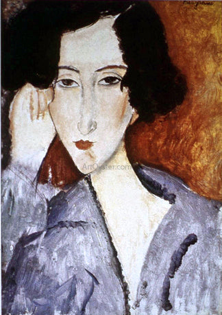  Amedeo Modigliani Portrait of Madame Rachele Osterlind - Canvas Print