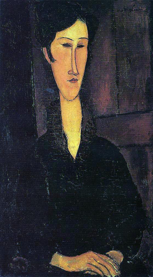  Amedeo Modigliani Portrait of Madame Zborowska - Canvas Print