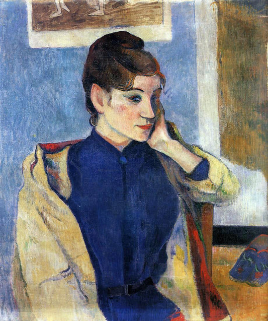  Paul Gauguin Portrait of Madeline Bernard - Canvas Print