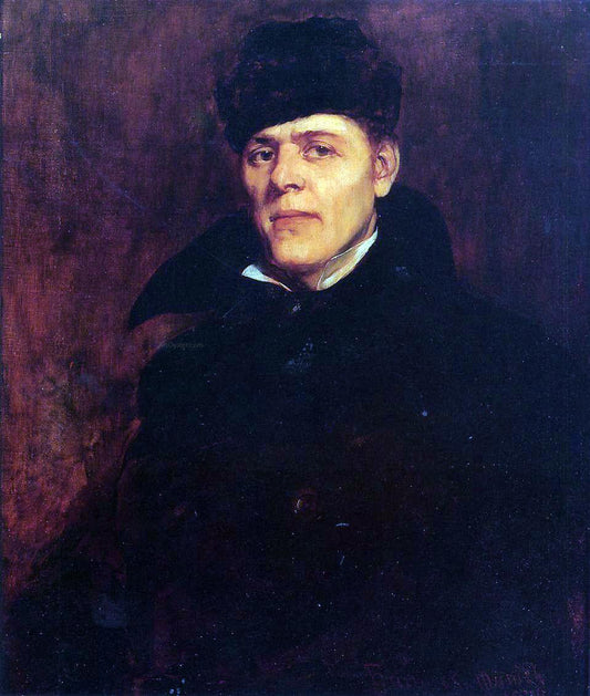  Frank Duveneck Portrait of Major Dillard H. Clark - Canvas Print