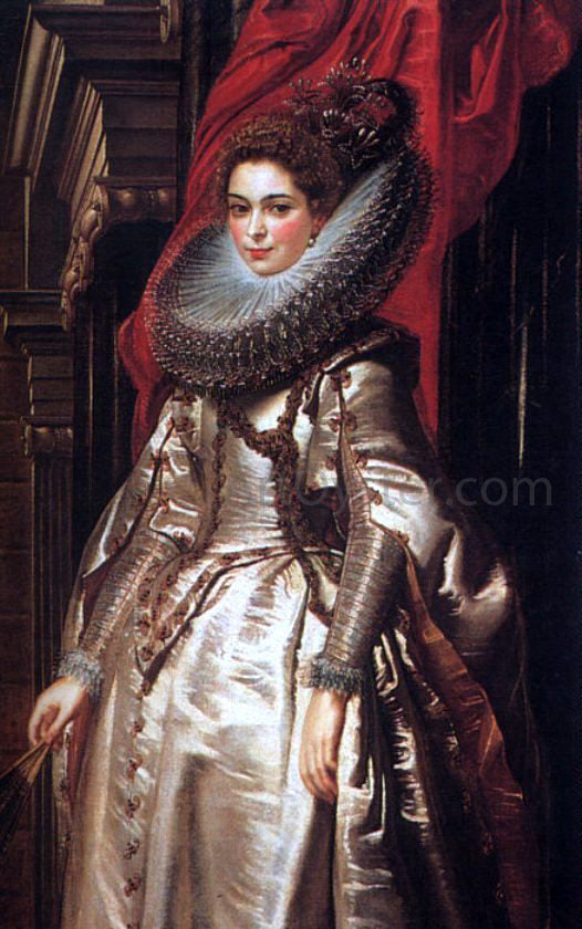 Peter Paul Rubens Portrait of Marchesa Brigida Spinola Doria - Canvas Print