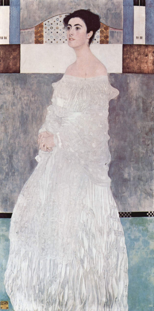  Gustav Klimt Portrait of Margarethe Stonborough-Wittgenstein - Canvas Print