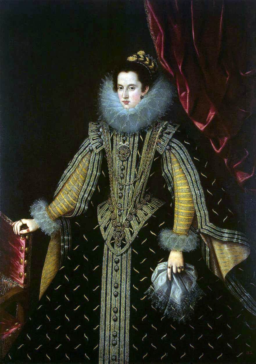 Bartolome Gonzalez Y Serrano Portrait of Margarita Aldobrandini, Duchess of Parma - Canvas Print