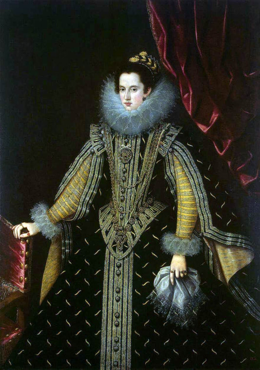  Bartolome Gonzalez Y Serrano Portrait of Margarita Aldobrandini, Duchess of Parma - Canvas Print